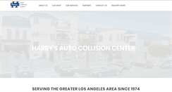 Desktop Screenshot of harryscollision.com